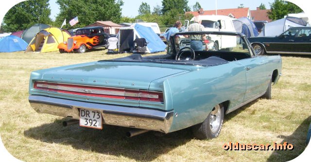 1968 Plymouth Fury III Convertible Coupe back